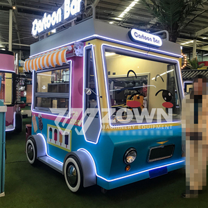 Factory Direct Customized Food Cart Durable Mobile Concession Cart with <b>Canopy</b> for Food Vendor - Product Image 5