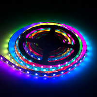 Tira de LED para Exteriores, Tira de LED de Píxeles, Tira de LED RGBW Programable de 5V para Retroiluminación de TV