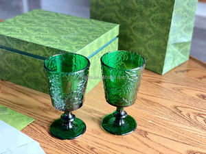 Ensemble de verres à vin en cristal à long pied vintage, lavables au lave-vaisselle et écologiques, coffret cadeau de retraite - Product Image 4