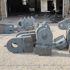 Mài mòn phụ tùng nghiền búa hợp kim mặc các bộ phận cho máy nghiền, cao mangan thép máy nghiền búa - Product Image 1