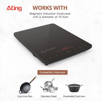 Appareils de cuisine 2000w table de cuisson simple cuisinière portable de haute qualité cuisinière à induction électrique en fonte