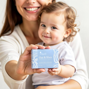 Jabones en Barra <span class=keywords><strong>para</strong></span> Todo Tipo <span class=keywords><strong>de</strong></span> Piel, Hechos a Mano, 100% Naturales, Hidratantes, con <span class=keywords><strong>Avena</strong></span> y Manteca <span class=keywords><strong>de</strong></span> Karité <span class=keywords><strong>para</strong></span> Bebés, Marca Privada OEM - Product Image 3