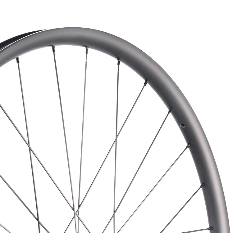 カーボン29インチMTBホイールライトカーボンホイールセット非対称