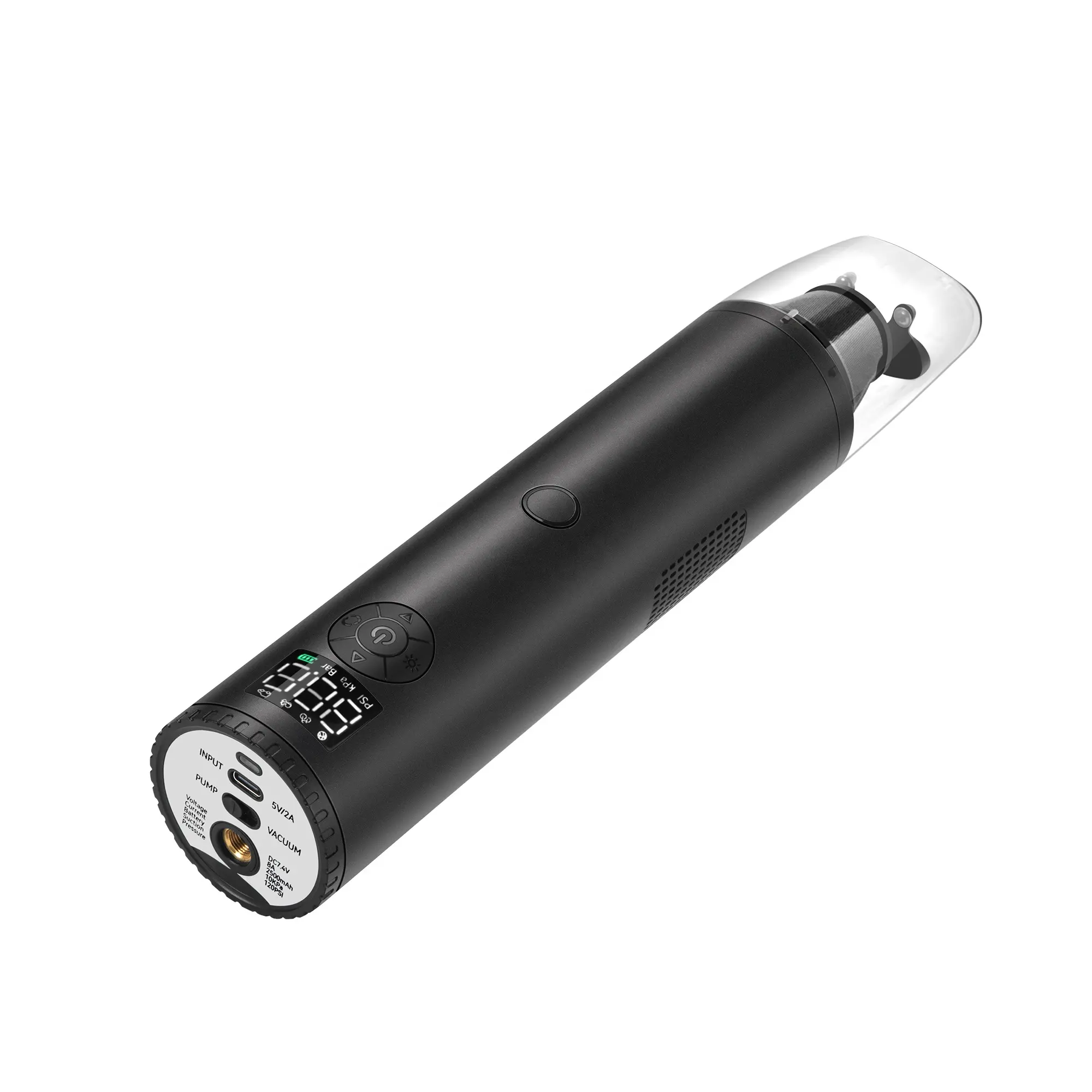USB ricaricabile Power Bank e aspirapolvere pompa universale Mini elettrico gonfiatore pneumatici