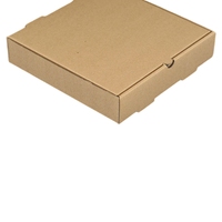 Vente chaude 6/7/8/9/10/11/12 "E-flûte boîte à Pizza en papier ondulé pour la nourriture à emporter boîte Pizaa en papier écologique