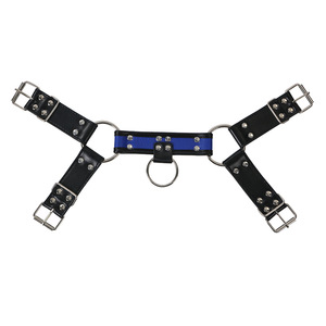 Imbracatura Bondage da <span class=keywords><strong>uomo</strong></span> in pelle sintetica per giocattoli BDSM-giocattoli sessuali a colori personalizzati - Product Image 6