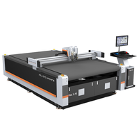 Machine de découpe CNC à couteau oscillant pour mousse souple, cuir, bois dur et plastique Jinan 1625 1630