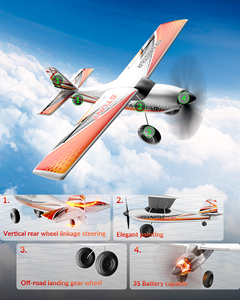 [2.4G] [Envergure de 500 mm] [Kit en mousse EPP] Avions RC professionnels HOBBY Faciles à utiliser - Product Image 4