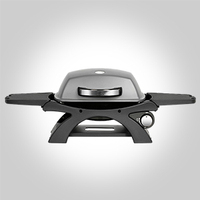Gril à gaz de table Portable One-Burner Pro en forme de U Camping en plein air Barbecue Finition enduite de poudre