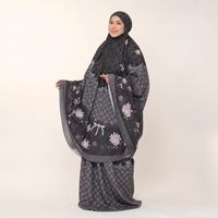 Robe de prière Naila pour femmes avec boucles pour les doigts, vêtements islamiques modestes
