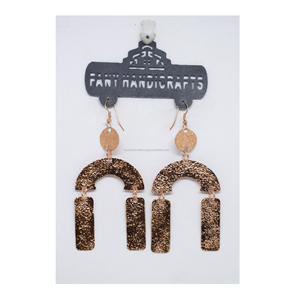 2023 marroquí chapado en oro con cuentas fiesta joyería regalos para mujeres gota larga Arco Iris cristal colorido lágrima pendientes colgantes - Product Image 5