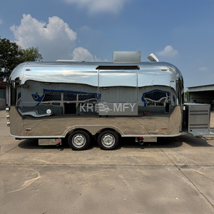 Nouvelle conception 2025 de chariot de cuisine mobile, chariot à café, chariot à glaces, chariot à hot-dogs - Product Image 2