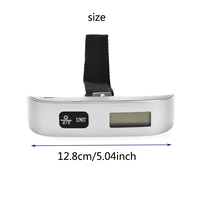 Balance Portable affichage Lcd numérique 10g/50kg bagages électroniques suspendus valise voyage pèse sac à bagages outil d'équilibre de poids