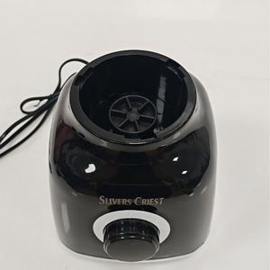 Procesador de alimentos eléctrico de doble taza de 1,5 l, molinillo de palo multifuncional, licuadora pequeña, fabricante de jugo, botón pulsador, uso doméstico, Plástico - Product Image 2