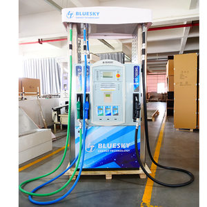 Bomba de Gasolina Bluesky Precio Tipo Tatsuno Surtidor de Combustible para Estación de Servicio 4 Boquillas para Diésel y Gasolina - Product Image 1