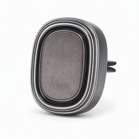 Diffuseur de parfum pour voiture en alliage de zinc rechargeable, à clipser sur la grille d'aération, pour l'intérieur de la voiture, parfum longue durée, OEM ODM en gros