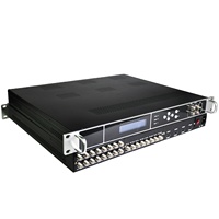 Solución de Cabecera IPTV Digital FTA con 24 Sintonizadores, Receptor Profesional de Alta Definición con Gateway IP DVB-T para Satélite Gratuito