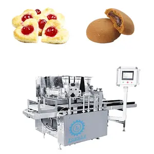 High capacity automatic biscuit maker three-color cookie making machine production line on sale