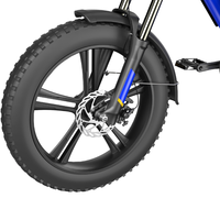 Léger 20 "gros pneu vélo électrique 1000W moteur 48V18.2Ah longue portée NFC déverrouiller tout-terrain Ebike