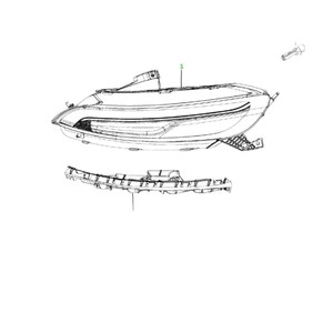 ไฟเลี้ยวสำหรับรถจี๊ปเชอโรกี ปี 2014-2018 รุ่น 68157105AT 68157104AT อะไหล่ทดแทนแบบฮาโลเจน - Product Image 4