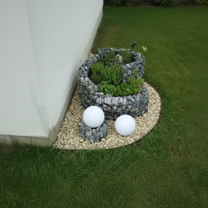 Cages en gabions galvanisés à installation rapide de 39x19 pouces pour jardins, murs végétaux, villas modernes, parcs et patios. - Product Image 3