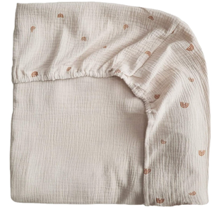 Drap <span class=keywords><strong>de</strong></span> lit pour bébé <span class=keywords><strong>de</strong></span> <span class=keywords><strong>Noël</strong></span>, 100% coton biologique, tissu en mousseline, 300 fils, couvre-lit toutes saisons, animal, fleur, étoile - Product Image 3