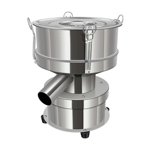 स्टेनलेस स्टील कंपन स्क्रीनिंग मशीन छोटे इलेक्ट्रिक सिव शुद्ध तांबा मोटर परिपत्र आउटलेट चीनी लकड़ी के लिए - Product Image 3