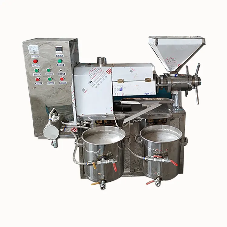 Machine d'extraction à vis froide industrielle, extracteur d'huile de graines de raisin, noix d'arachût, tournesol, Moringa