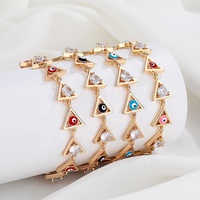 Nouveaux Bracelets et Joncs Dorés 18 carats avec Pierres Volcaniques, Bijoux Tendance pour Femme 2024