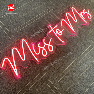 <span class=keywords><strong>Mr</strong></span> y <span class=keywords><strong>Mrs</strong></span>-letreros de neón con letras led, letreros de neón electrónicos para boda - Product Image 1