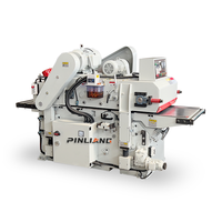 Raboteuse à surface double face robuste Pinliang 450 mm avec moteur haute précision AC380V/50HZ 15.57KW pour le travail du bois