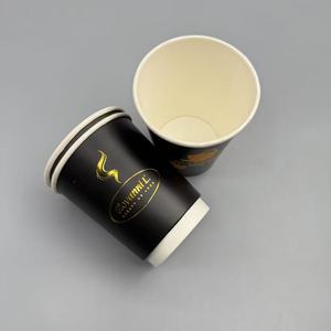 Gobelet en papier kraft enduit de PE biodégradable, jetable, à paroi simple, pour boissons chaudes et froides - Product Image 5