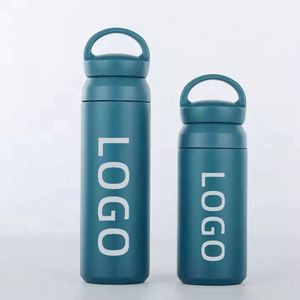 Gobelet isotherme en acier inoxydable à double paroi avec logo personnalisé, 350/450 ml, couvercle en plastique, maintien thermique de 12 à 24 heures, cadeaux d'affaires - Product Image 2