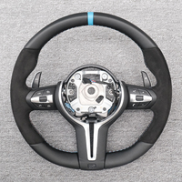 Volant en cuir pour voiture, très vendu, pour BMW Série E E87 E81 E82 E90 E91 E92 E84 E89 E70 E71