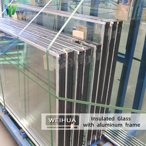 Mur rideau insonorisé en verre trempé à <span class=keywords><strong>double</strong></span> <span class=keywords><strong>vitrage</strong></span> avec cadre en aluminium de haute qualité, épaisseur 6mm 8mm 10mm, <span class=keywords><strong>prix</strong></span> usine - Product Image 5