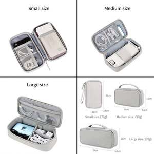 Bolsa Organizadora de Viaje Personalizada, Bolsa Portátil para Cables USB Digitales, Estuche de Almacenamiento para Accesorios Electrónicos, Bolsa para Auriculares y Cables USB - Product Image 6