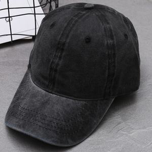 قبعة بيسبول قطنية عتيقة قابلة للتعديل للجنسين، قبعة رياضية بنمط حروف مطبوعة وصباغة باهتة - Product Image 6