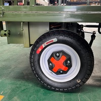 Chariot utilitaire électrique agricole à batterie, chariot de transport pour serre avec siège, batterie OEM 48V, zéro émission, pour la récolte agricole