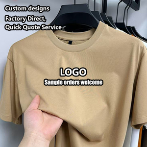 Wholesale High Quality100%Cotton 220grams <strong>Tshirt</strong> Custom Logo Printing Regular Loose T-shirt Casual Short Sleeve <strong>Tshirt</strong> <strong>for</strong> <strong>Men</strong> - Product Image 1