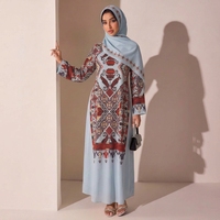 Robe de soirée musulmane en strass 2026 – Nouvelle collection élégante – Abaya de luxe sur mesure de Dubaï pour femme – Tenue traditionnelle musulmane