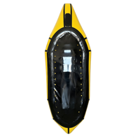 Nouveau Packraft Gonflable Durable Eldon Pro 2026 pour Rivières et Courants Rapides