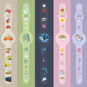 Correa para Airtag HUANLONG con Diseño de Garra de Gato, Pulsera Infantil Impermeable, Resistente a Golpes, de Silicona, Diseño Deportivo, Antipérdida - Product Image 2