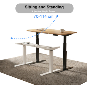 Điện chiều cao có thể điều chỉnh nâng Bảng viết bàn ngồi đứng lên bàn văn phòng bàn có thể điều chỉnh chiều cao khung bàn - Product Image 3