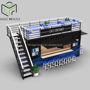 Magic House 2022, Tienda Contenedor Emergente de 40 pies, Cafetería en Contenedor, Diseño Interior de Cafetería en Contenedor - Product Image 5