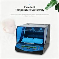 Inkubator Pengocok Termostatik Laboratorium IKEME, Pengocok Flask Berputar, Mixer, Pengocok Sel Mikroba, Inkubator Pengocok Kultur Sel