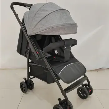 Lightweight Stroller Baby Compact Travel Buggy One Hand Foldable Two Ways Baby Stroller With Dinner Plate