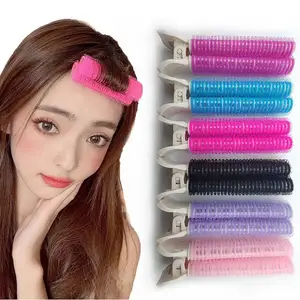 Hair Root Bouffant Clip Hair Curler Rod No Heat 6 Colors Available For Curly Hair