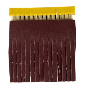 Vendita calda di dimensioni personalizzate in fibra Tampico carta Sisal striscia di carta vetrata pennelli <span class=keywords><strong>per</strong></span> sabbia in <span class=keywords><strong>legno</strong></span> lucidato - Product Image 1