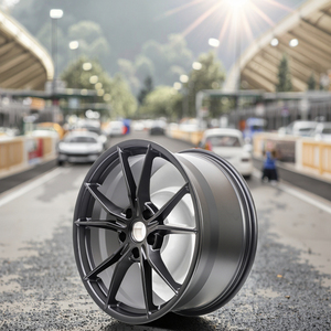 Nouvelles jantes en alliage d'aluminium forgé brossé 981 718 Cayman Carrera S IV, largeur 8J, design multi-rayons concave, 5x112 - Product Image 3