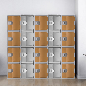 Toppla High Quality Digital Locker Storage Cabinet Gym Employee Changing Room Wardrober Locker Made Durable Plastic Secure <b>Locks</b> - Product Image 2